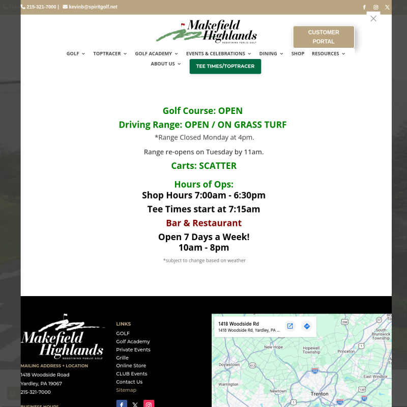 Makefield Highlands Golf Club