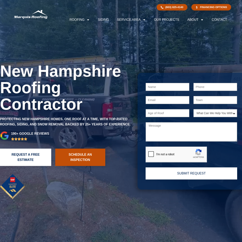 Marquis Roofing And Exterior Design