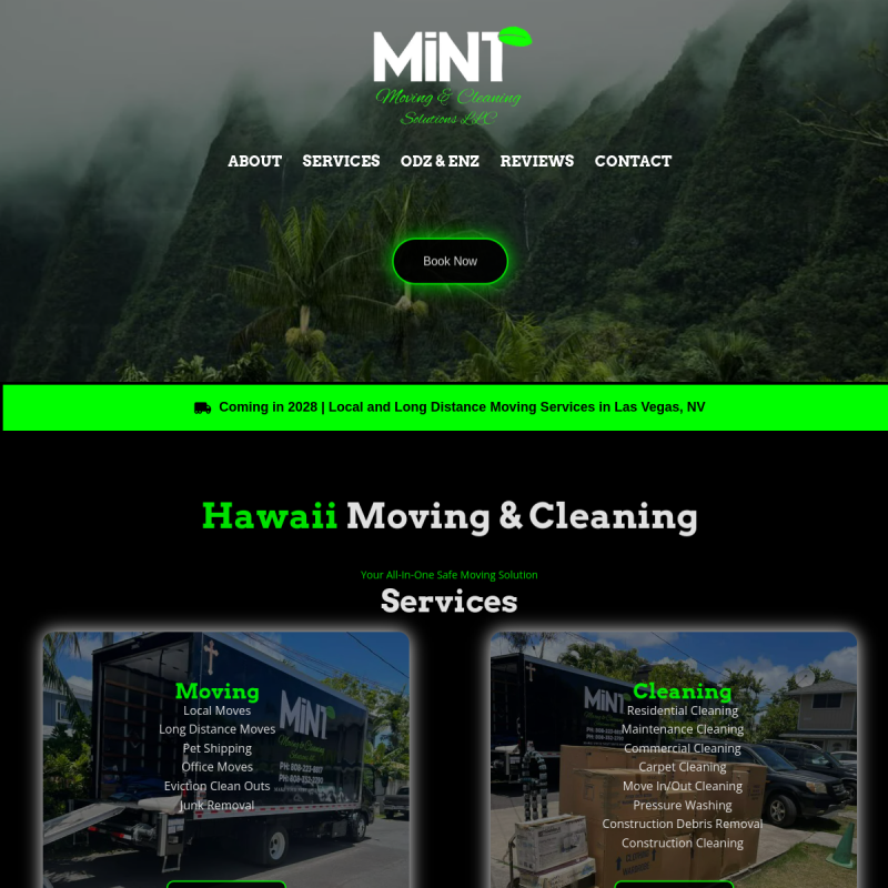 Mint Moving & Cleaning Solutions LLC