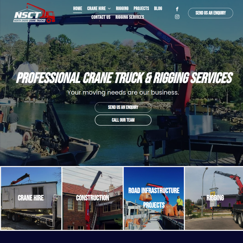 North Shore Crane Trucks