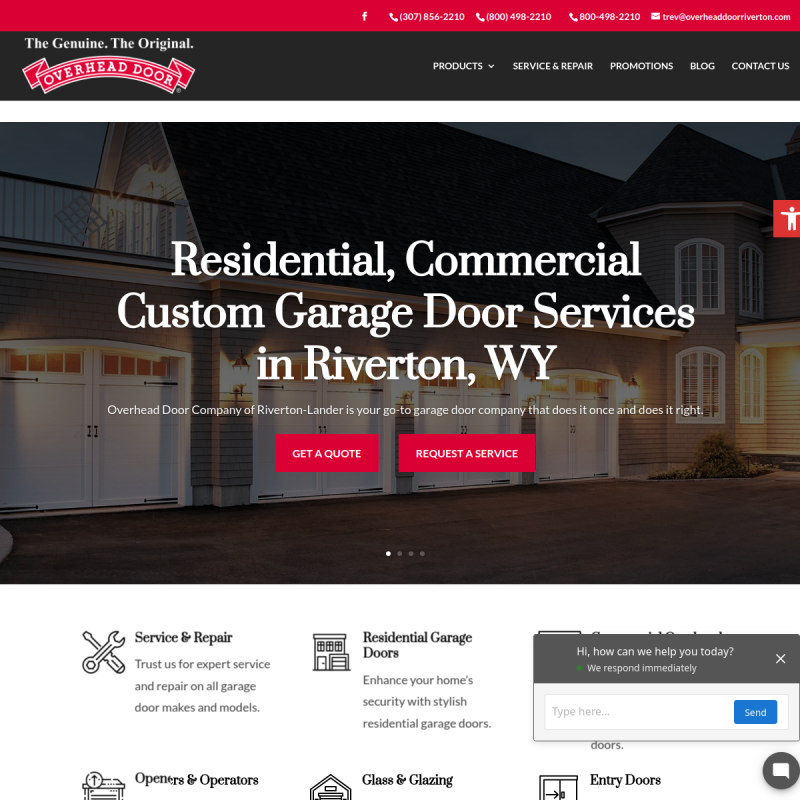 Overhead Door Company of Riverton-Lander