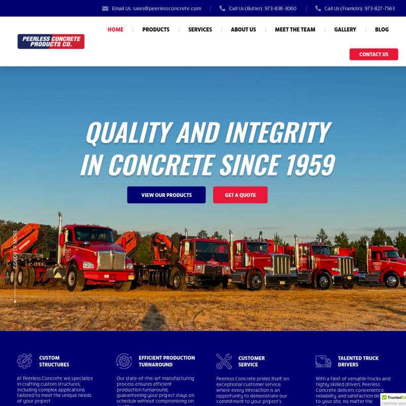 Peerless Concrete Products Co.
