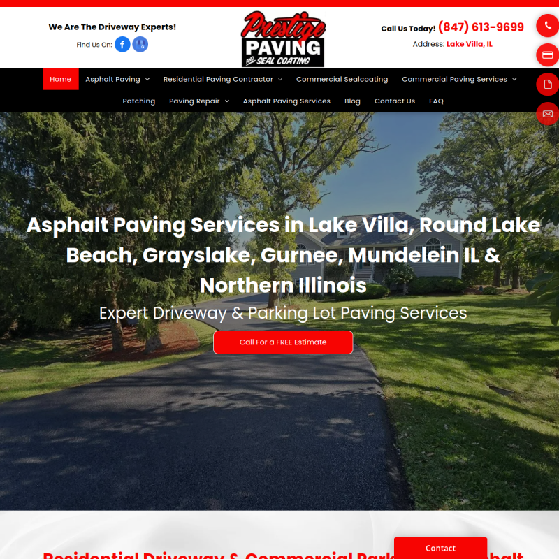 Prestige Paving & Seal Coating
