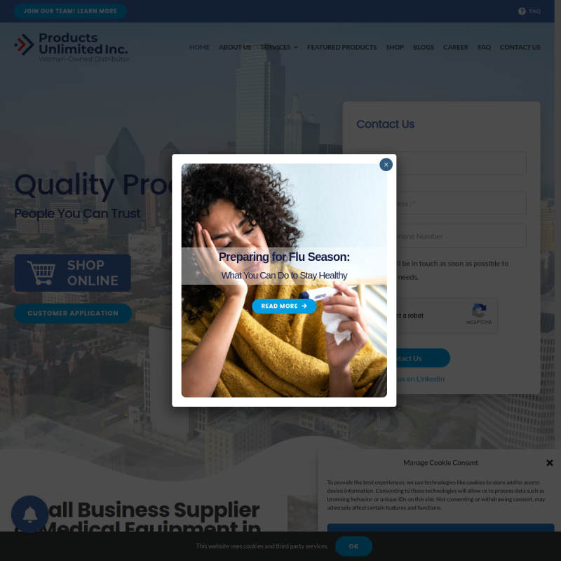 Products Unlimited, Inc.