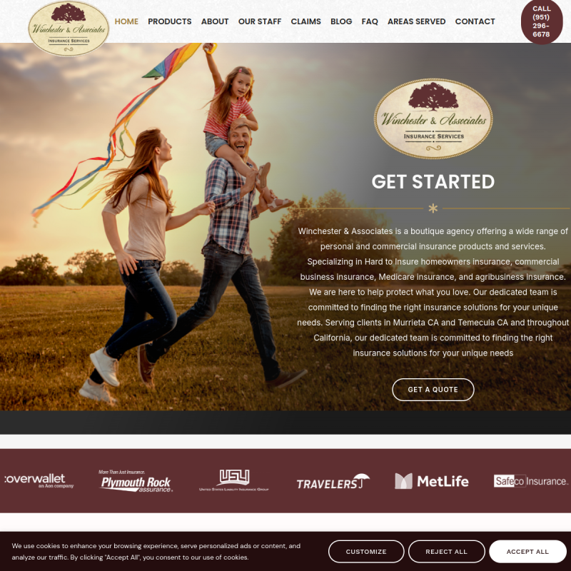 Winchester & Associates Insurance Services Inc