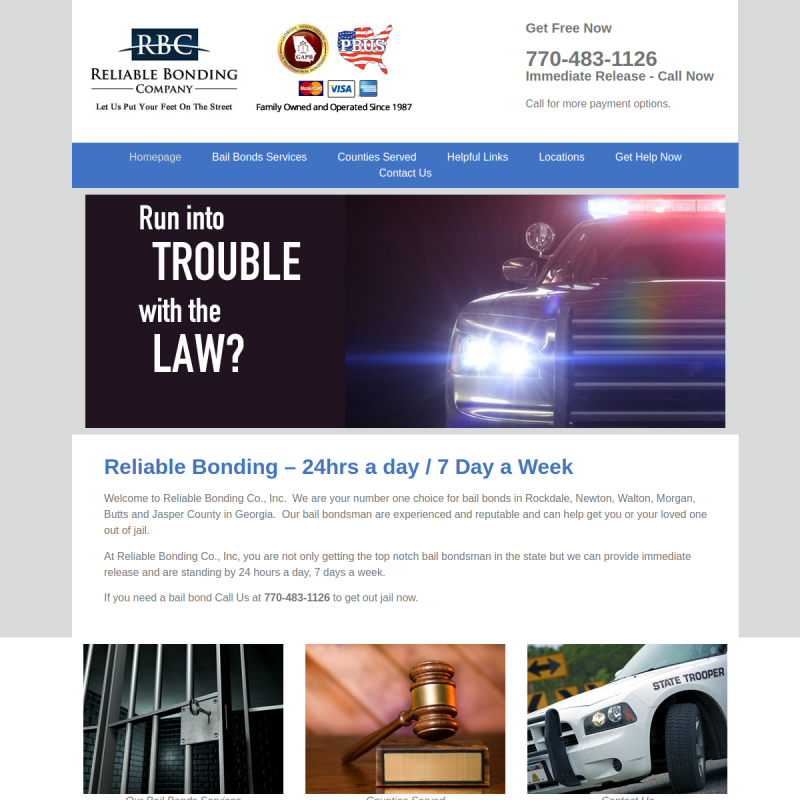 Reliable Bonding Company