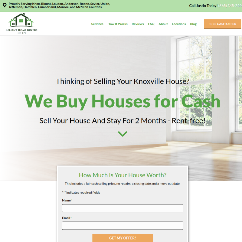 Reliant Home Buyers of Knoxville TN