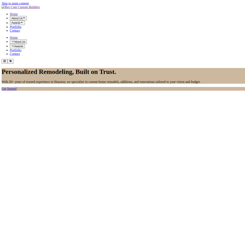 Res Com Custom Builders