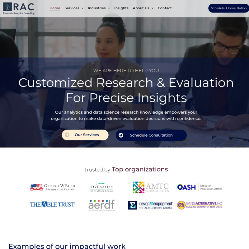 Research Analytics Consulting, LLC