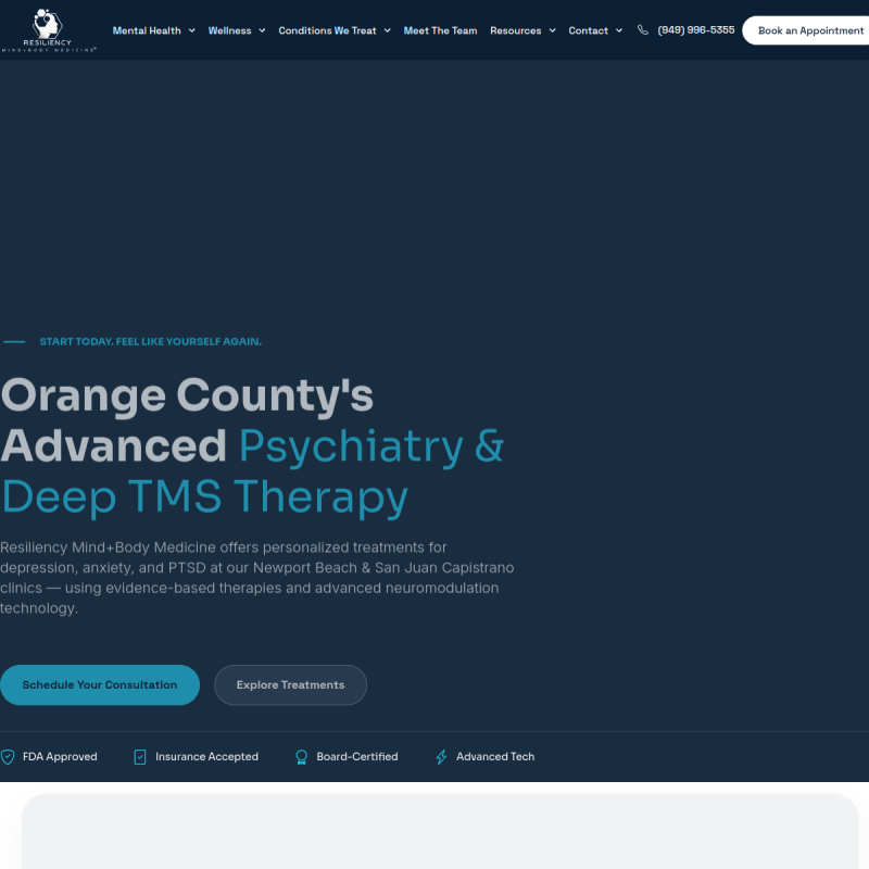 Resiliency MindBody Medicine