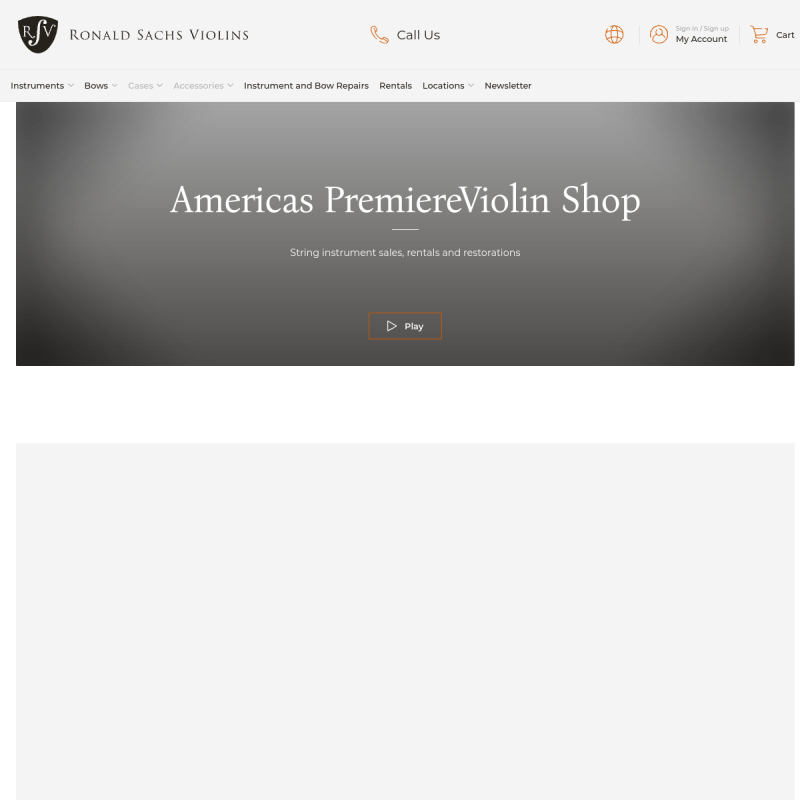 Ronald Sachs Violins