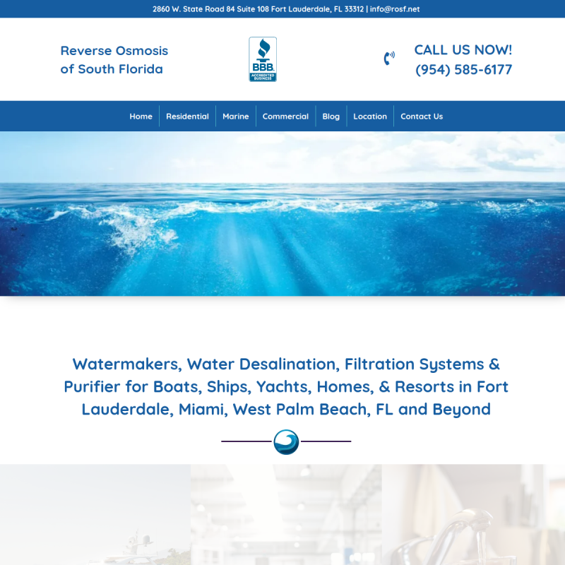Reverse Osmosis Watermakers of South Florida