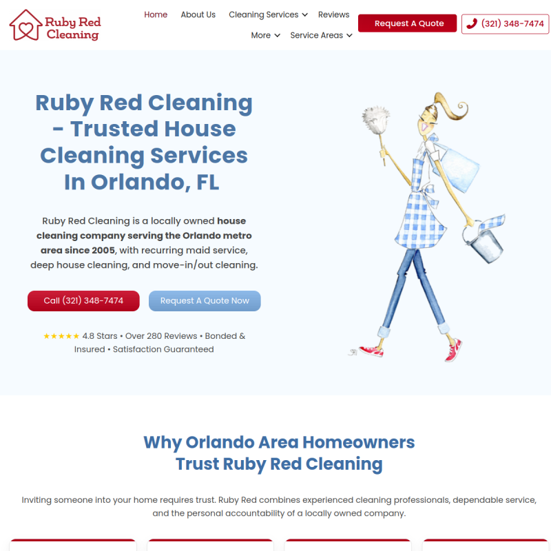 Ruby Red Cleaning