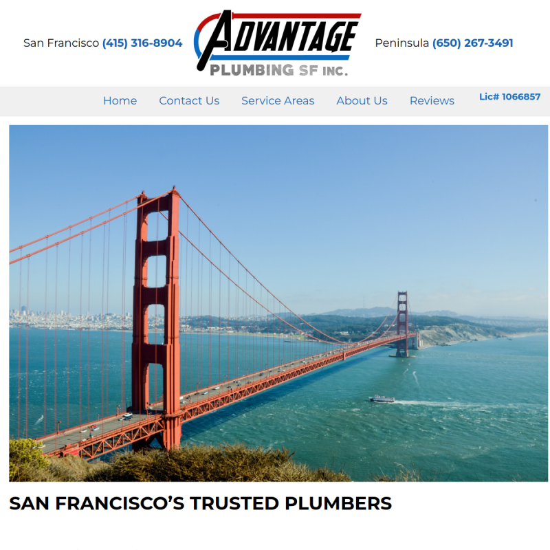 Advantage Plumbing SF, inc