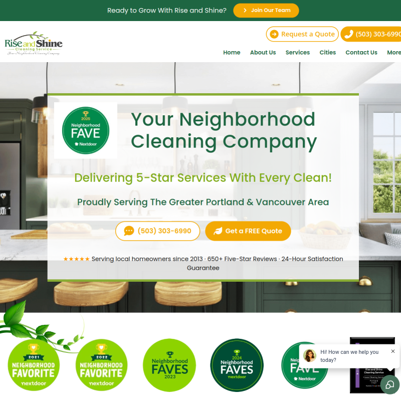 Rise and Shine Cleaning Service