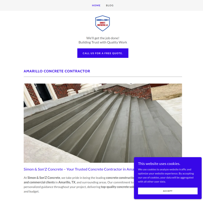 Simon & Son'Z Concrete Construction