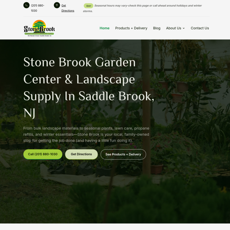 Stone Brook Garden Center & Landscape Supply