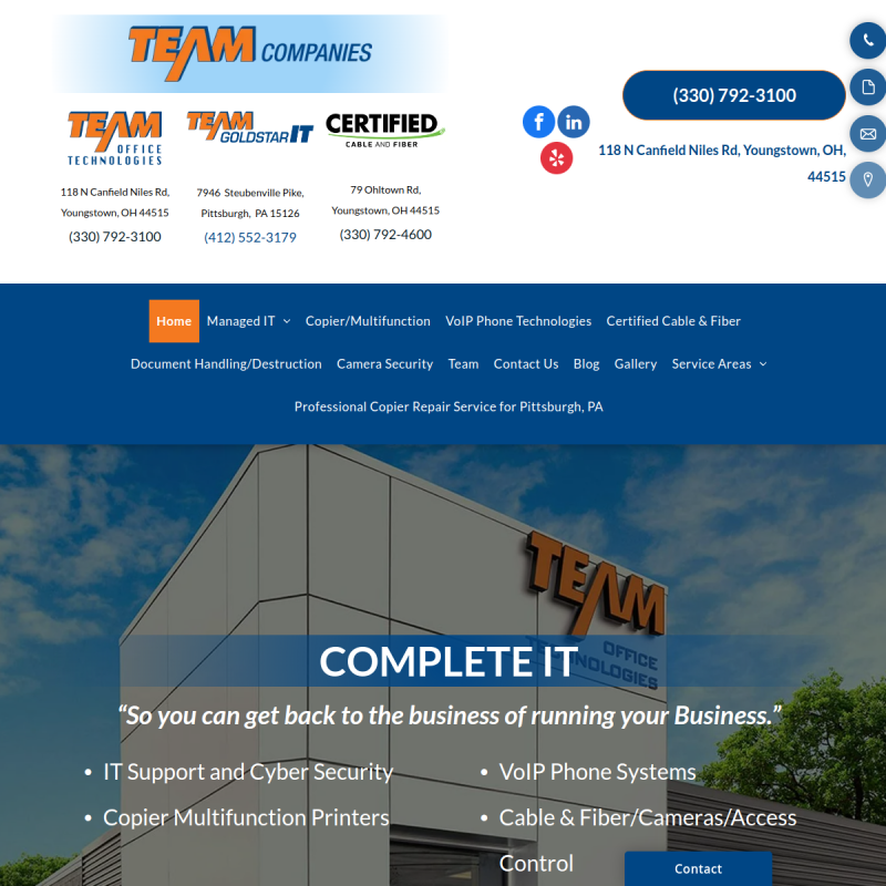 Team Office Technologies - Managed IT Services
