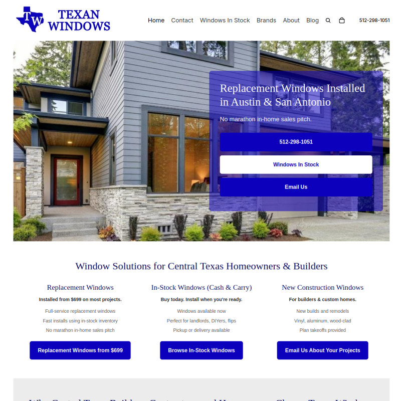 Texan Windows