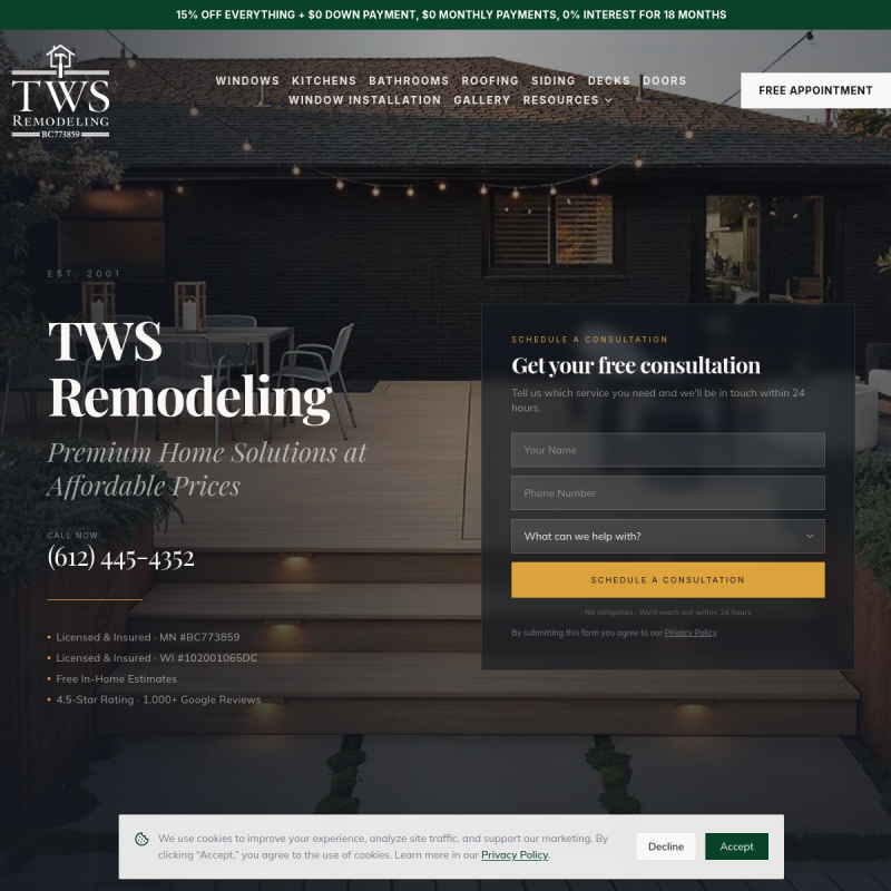 TWS Remodeling