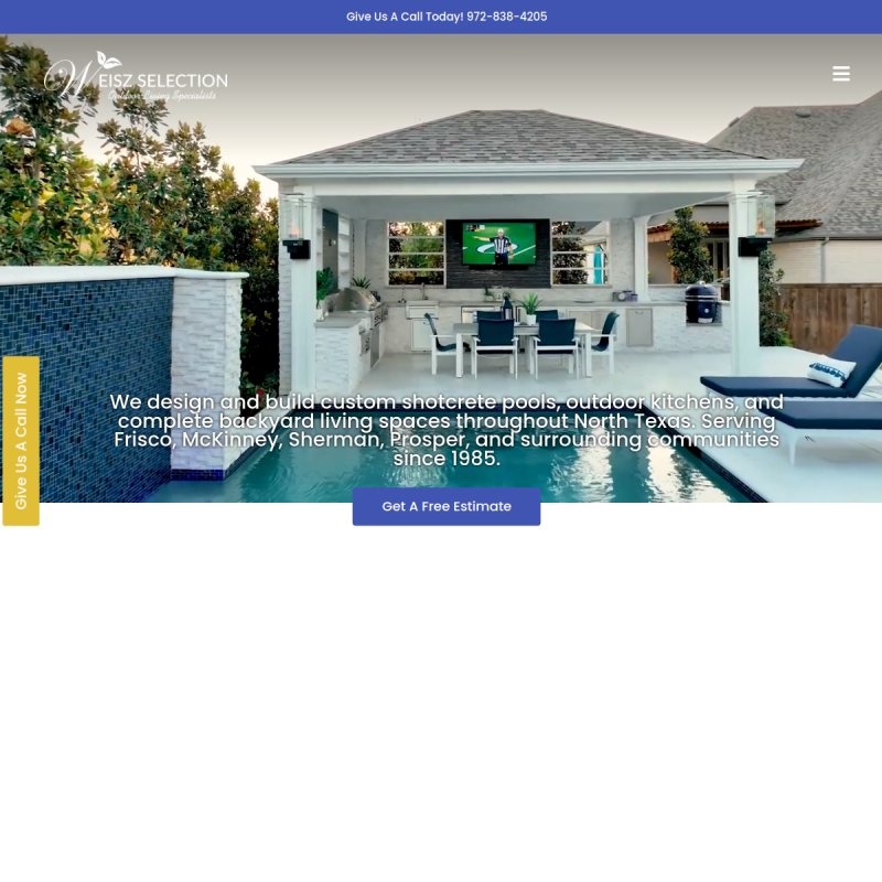 Weisz Selection Outdoor Living Specialists