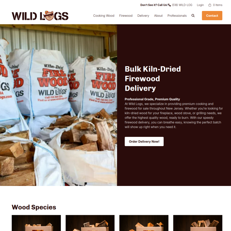 Wild Logs - Firewood & Cooking Wood Supplier