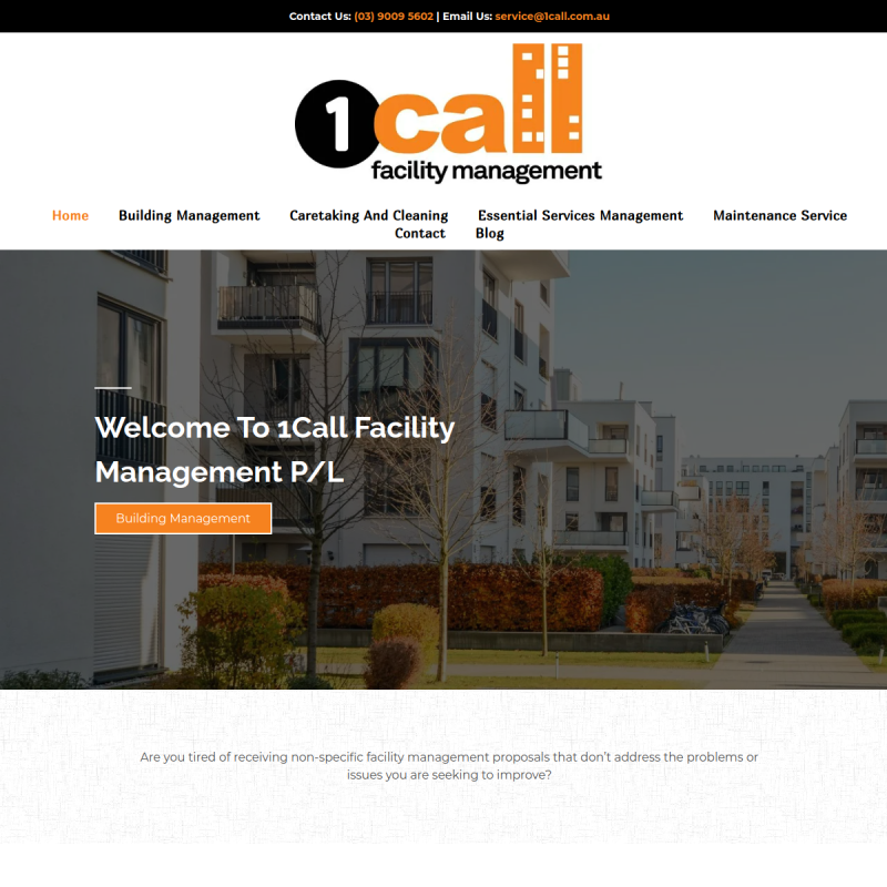 1 Call Facility Management Pty Ltd