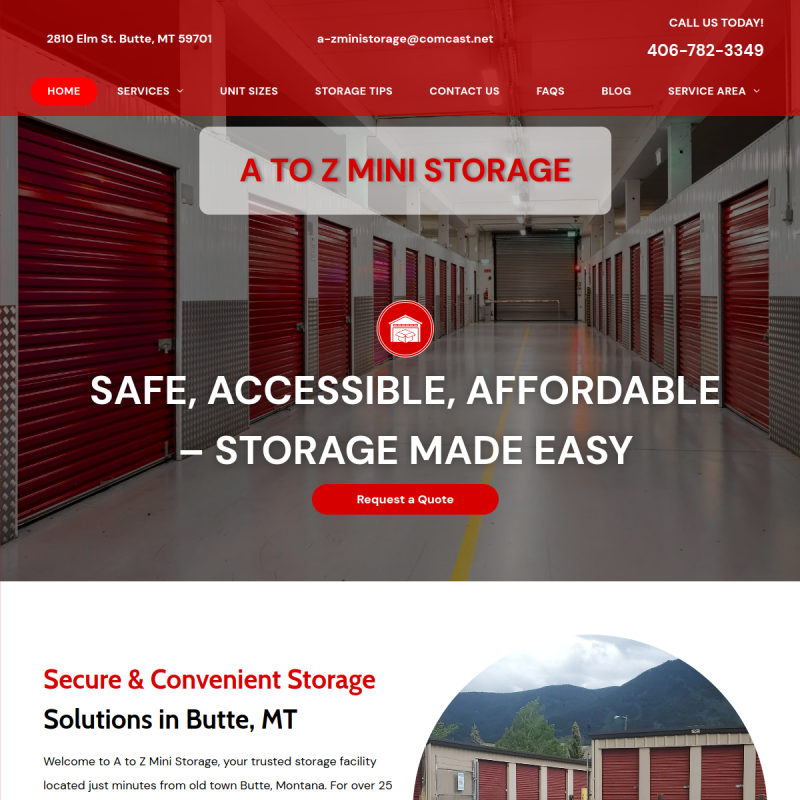 A to Z Mini Storage