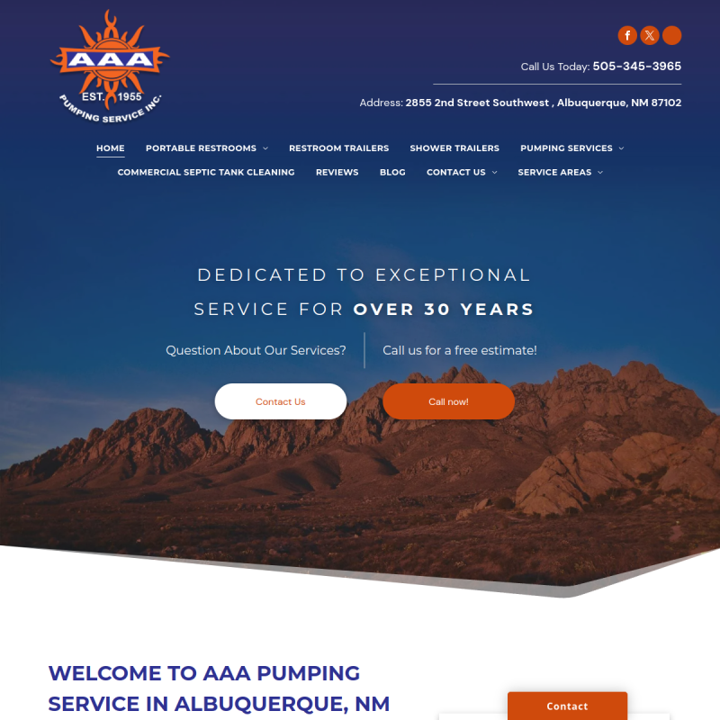 AAA Pumping Service
