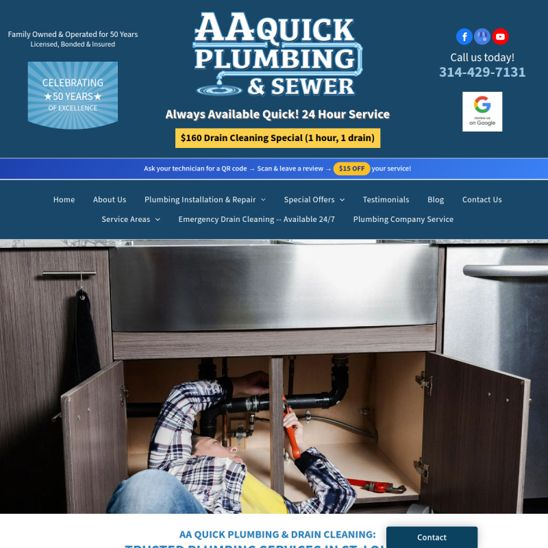 AA Quick Plumbing And Sewer