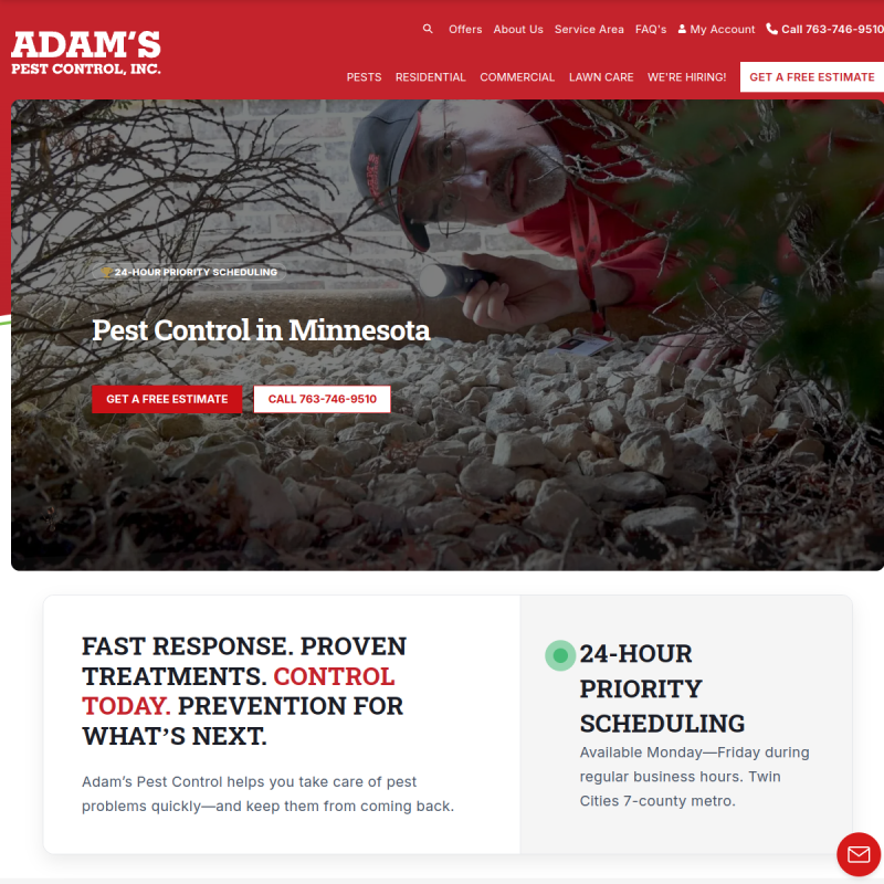 Adam's Pest Control