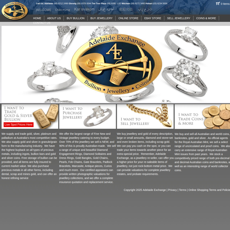 Adelaide Exchange Jewellers