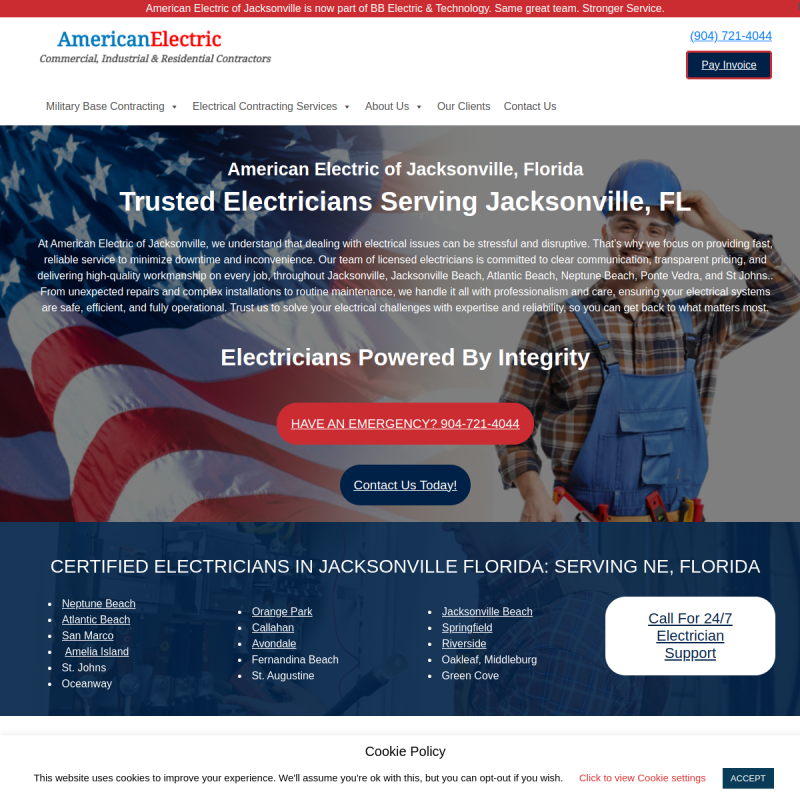 Electrical Contractors in Jacksonville