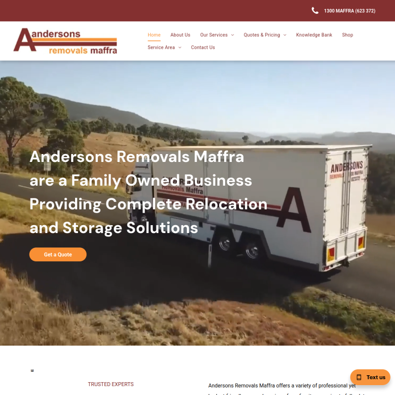 Andersons Removals Maffra