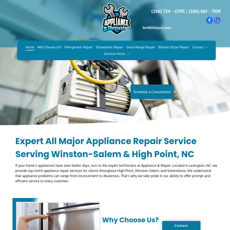 Appliance & Repair