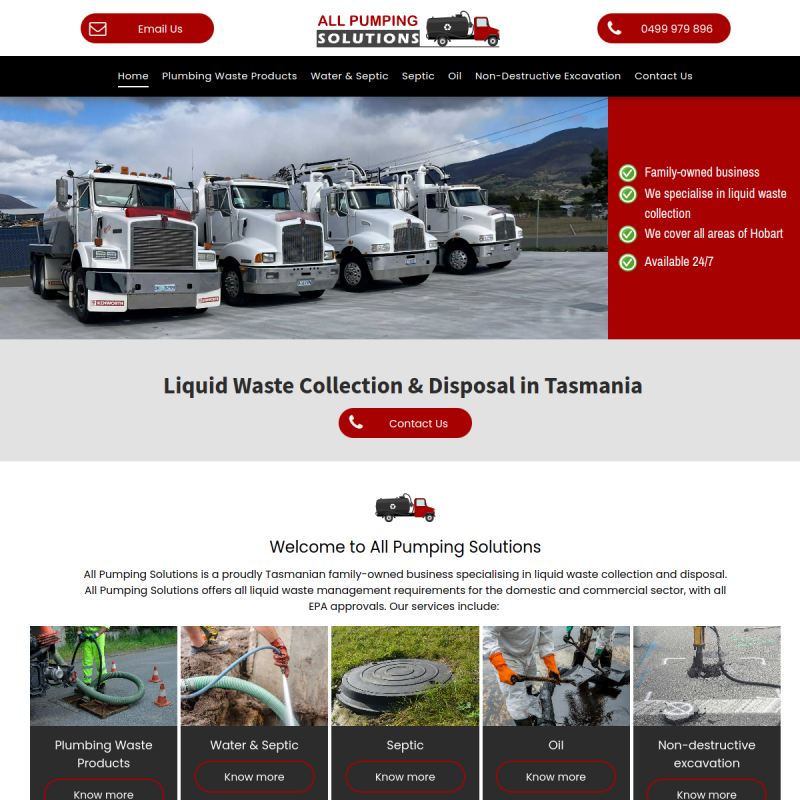 All Pumping Solutions TAS