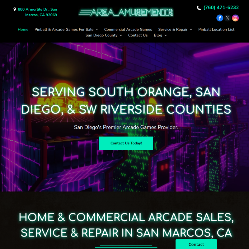 Area Amusements