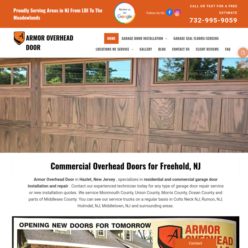 Armor Overhead Door