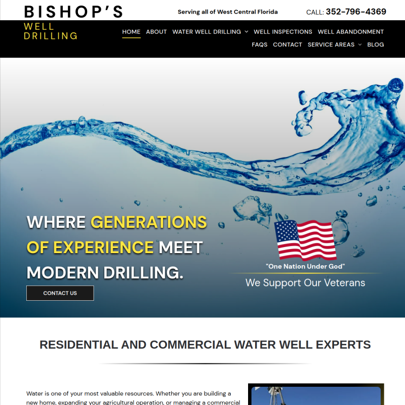 Bishop's Well Drilling