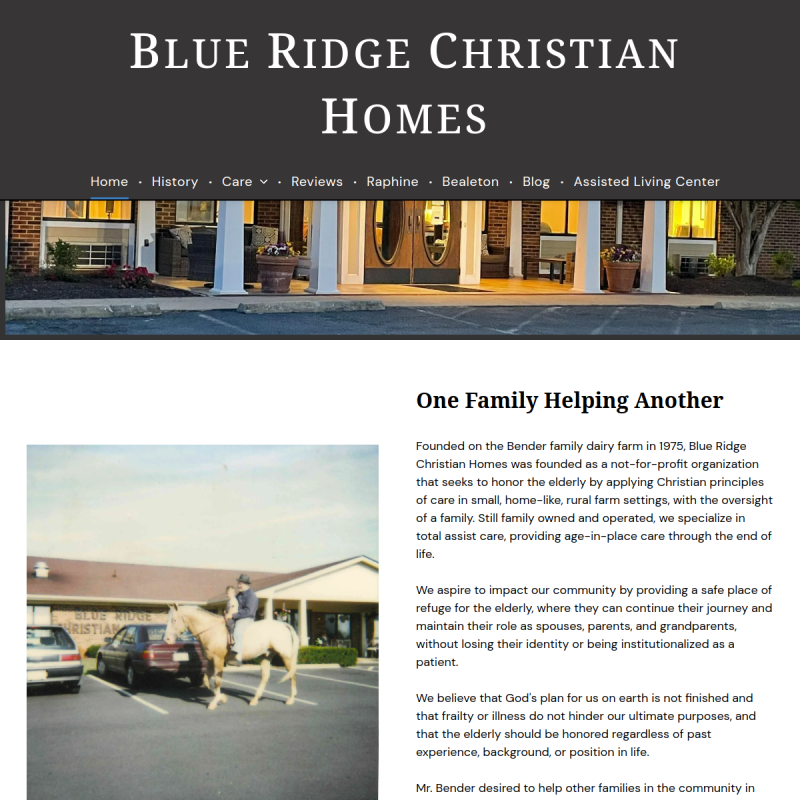Blue Ridge Christian Homes