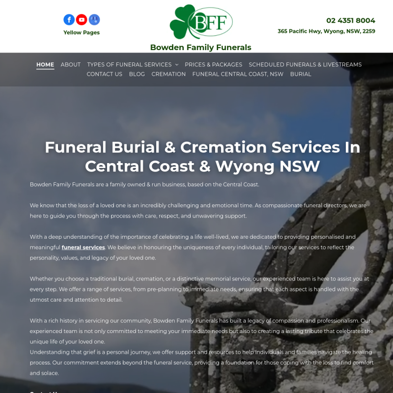 Bowden Family Funerals
