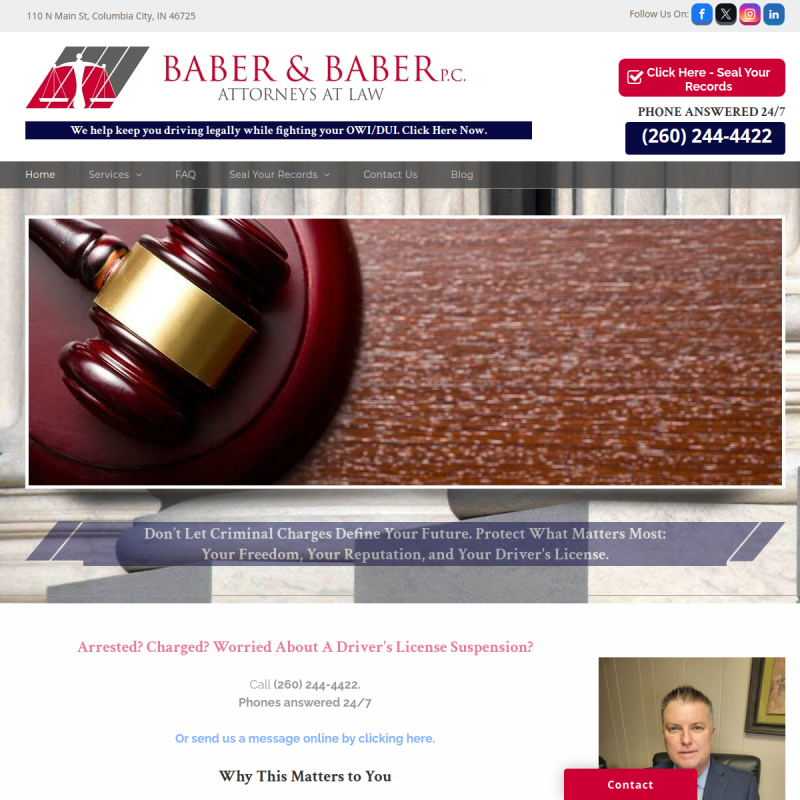 Baber & Baber, P.C. Attorneys at Law