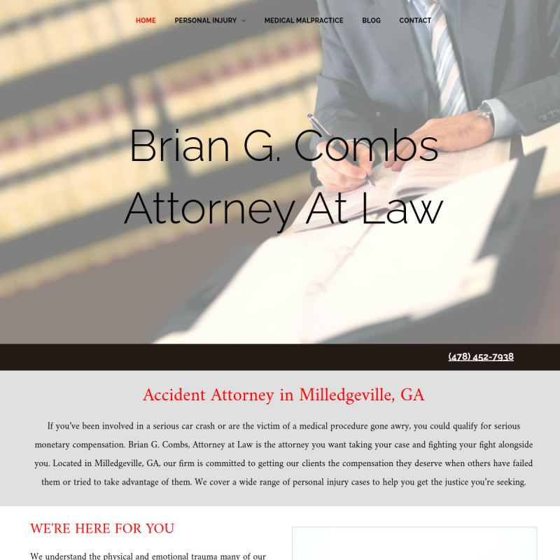 Combs Brian G Attorney At Law
