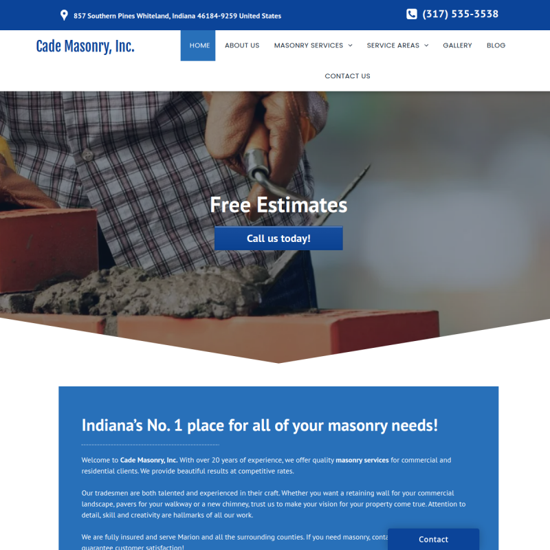Cade Masonry Inc