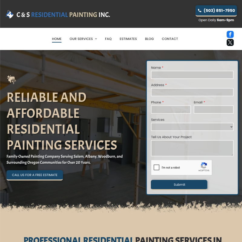 C & S Residential Painting Inc.