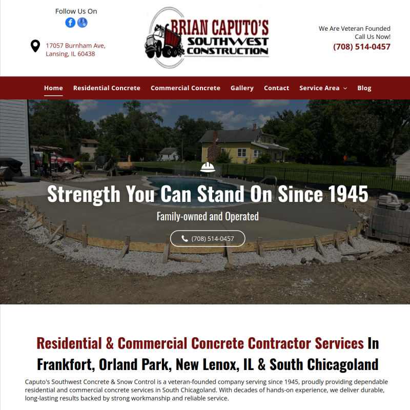 Caputo's Southwest Concrete & Snow Control