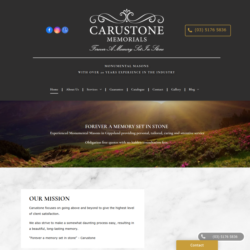 Carustone Memorials