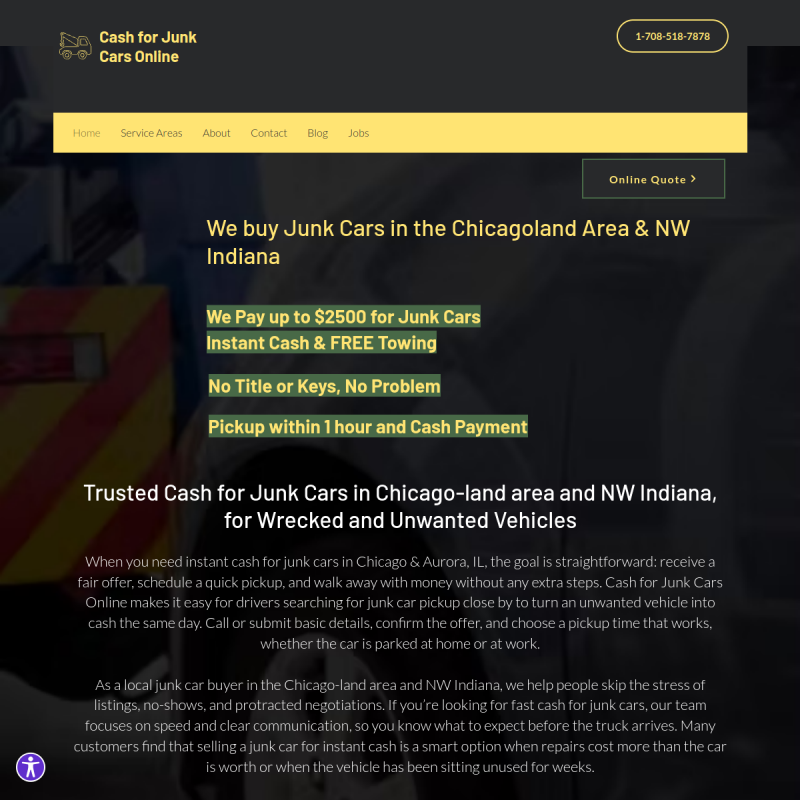 Cash for Junk Cars Online