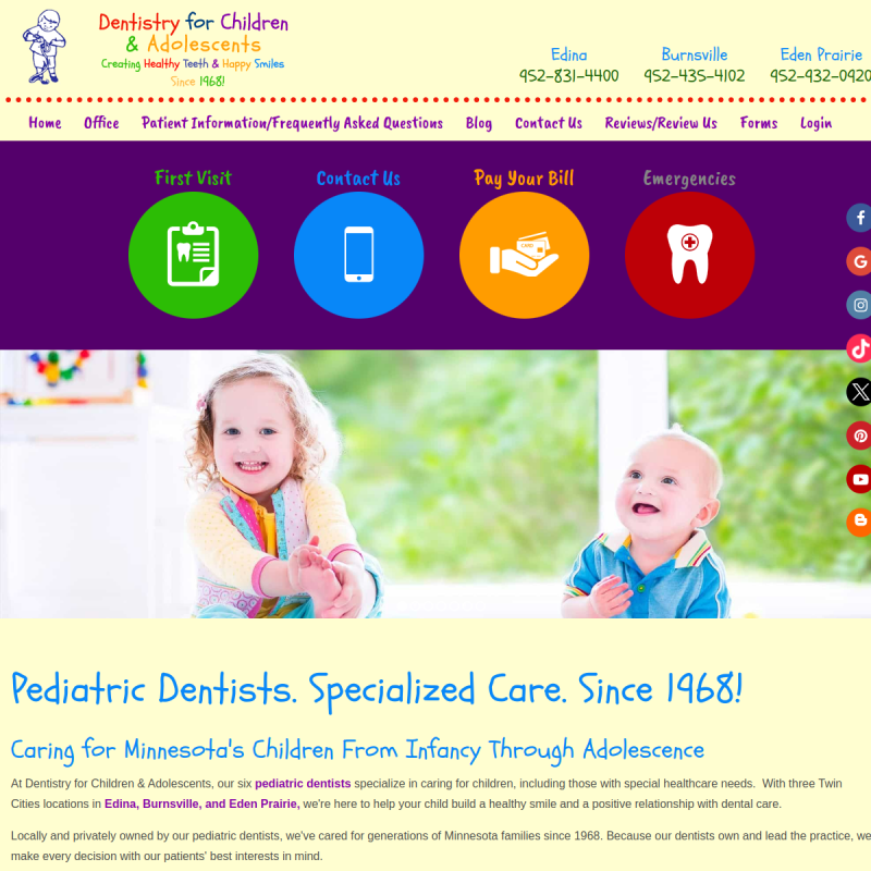 Dentistry For Children & Adolescents