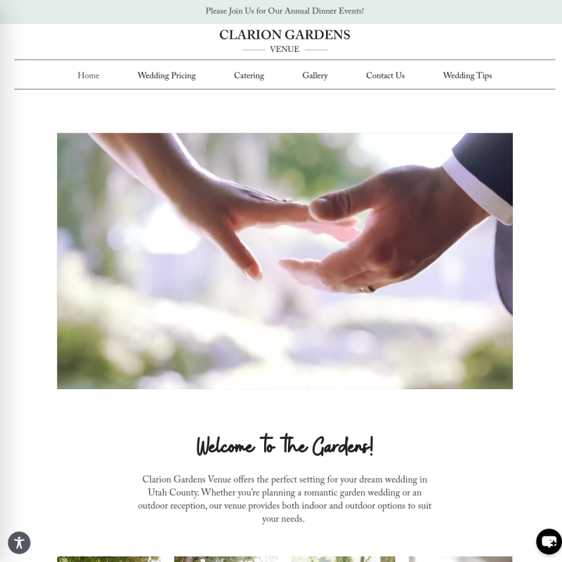 Clarion Gardens Catering and Events